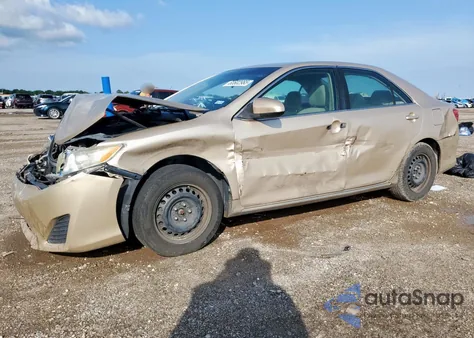 2012 Toyota Camry Base z USA, uszkodzony, nr VIN 4T1BF1FK0CU098753